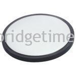 Anvil 6” Round for Hammering with Rubber Base