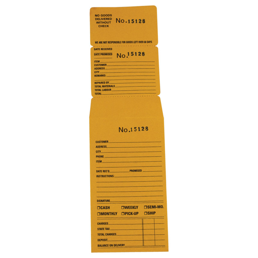 Workpiece Envelope 3 Way Job Envelopes – Cambridge Time Spares