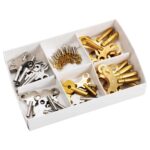 Assortment of 47 Keys for Mantle Clocks, Carriage Clocks and Pocket Watches