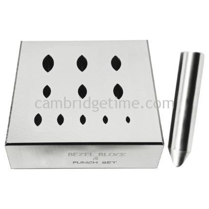 Bezel Block with Set of 11 Punches