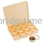 Box Plastic with Round Plastic Tins