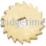 Brass Ratchet Wheels for Clock