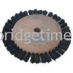 Circular Black Bristle Brush Chungking Type