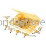 Clock Key Assortment Set of 36 in Plastic Box