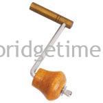 Crank Key for Vienna Clocks with Wooden Handle