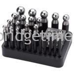 Dapping Punch Set of 24 with Doming Block Steel