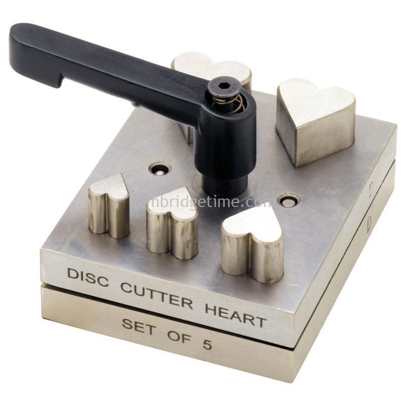 Dapping Disc Disc Cutter HEART Set of 5 – Cambridge Time Spares