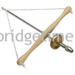 Drill Jewellery with Wood and Brass Wheel