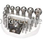 Euro Pro Dapping Punch Set with 70 x 70mm Block