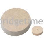 Felt Wheels with Pin Hole Centre