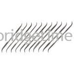 File Riffler Set of 12 in Plastic Wallet (Anchor Brand)