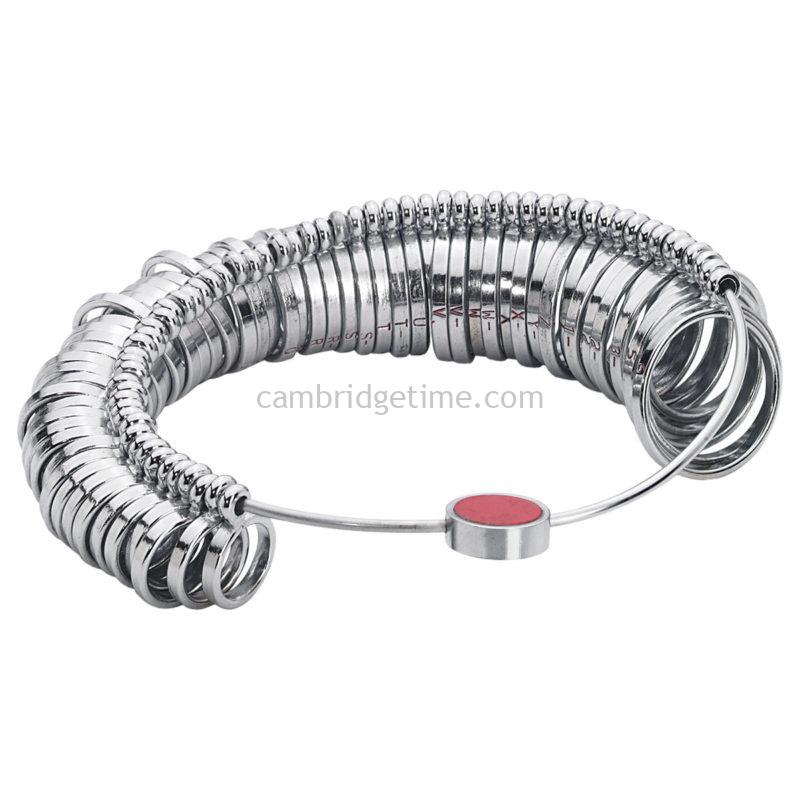 Gauge Ring Metal, A-Z +6, with Half Sizes – Cambridge Time Spares