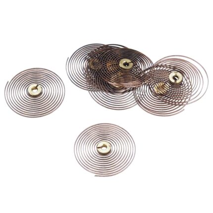 Hair Spring with Collets for Clocks and Alarm Clocks