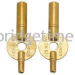 Brass Keys for Carriage Clock