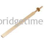Long Case Clock Pendulum Flat and Hexagonal Nut