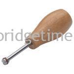 Mandrel with Washer Mounted on Wood Hub