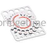 Metal Pocket Birthstone Gauge