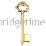 Ornamental Brass Key, Antique Finish