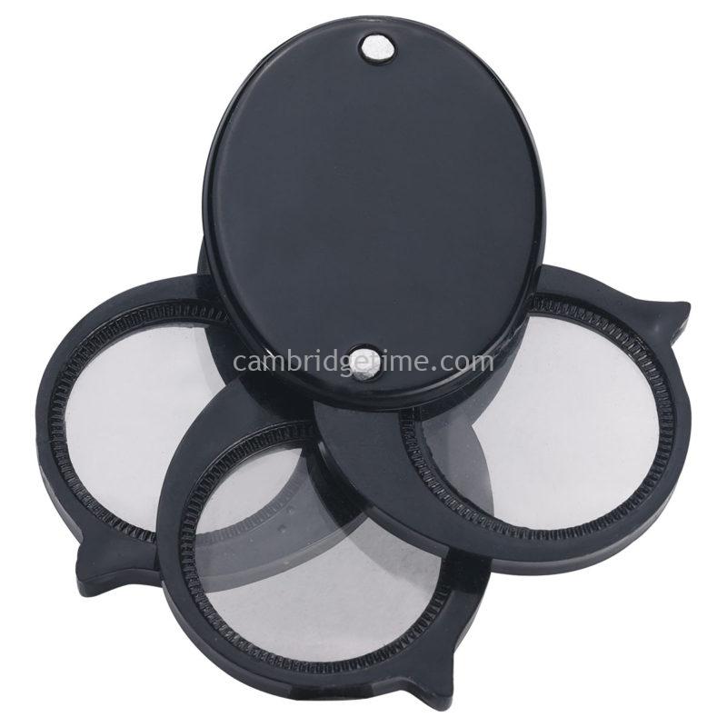 Plastic Magnifier with 3 lenses – Cambridge Time Spares