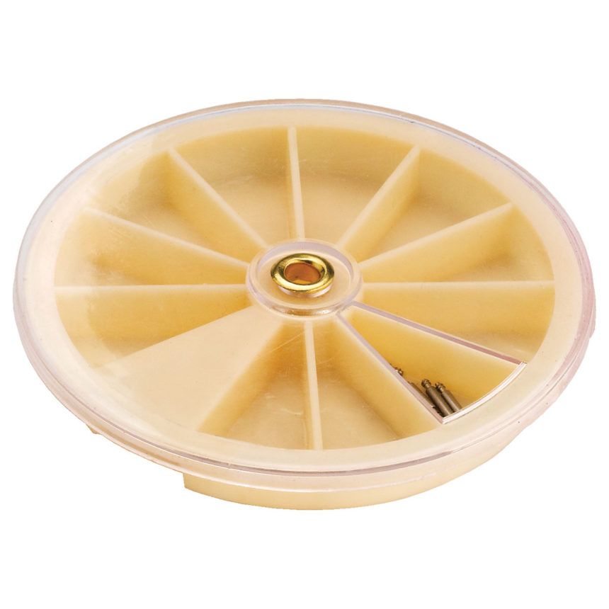 Plastic Revolving Containers with Transparent Top – Cambridge Time Spares