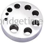 Riveting Round Stake for Clockmakers with 9 Holes