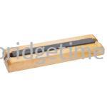 Screw Driver Sharpening Stone with Wood Base