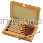 Screw Driver Set of 6 in Wood Box