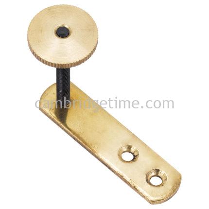 Stabilizers with Brass Body and Brass Button for Wall Clocks, Large