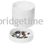 Trays Stackable Set of 5 for Small Parts