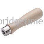 Twist on File with Wood Handle and Steel Die