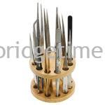 Round Tweezer Organiser with 12 Holes