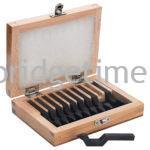 Set of 10 “Karat” Stamps in Wooden Box