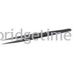 Tweezer Oxidised Black with Serrated Tip for Diamonds