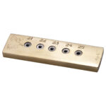 Drawing Wire Brass Plate with Tungsten Hole