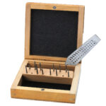 Screw Plate Set of 14 in Wooden Box