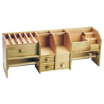 Wood Tool Organiser Superior Steam Beach Finish
